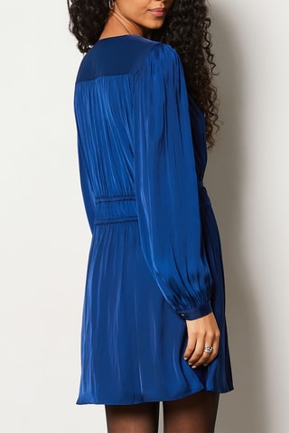 Robe patineuse Lana - Bleu nuit