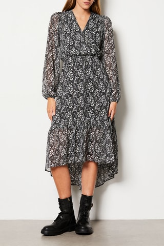 Robe midi Malones - Noir