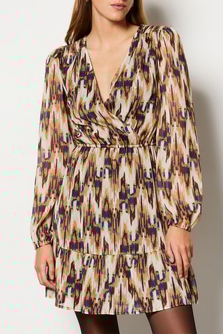 Robe patineuse Lilas - Vert clair