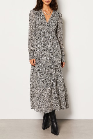 Robe longue Lexia - Noir