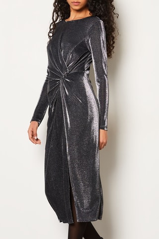 Robe midi Farfalla - Argenté