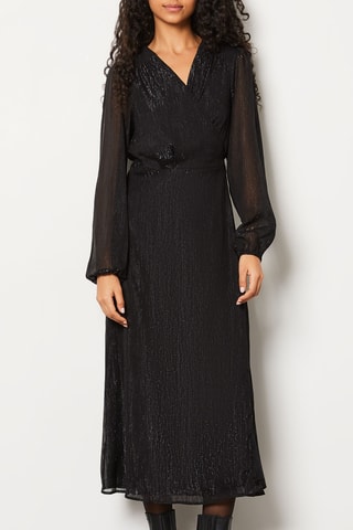 Robe portefeuille Mozarti - Noir