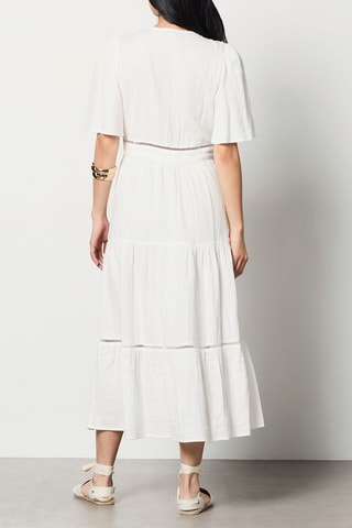 Robe midi Isobela - Ecru