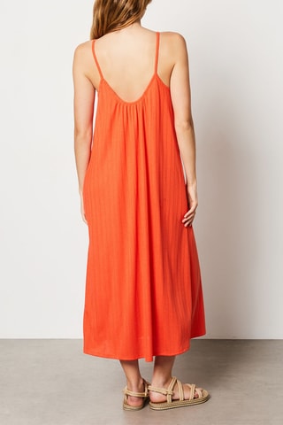 Robe midi Felicity - Orange
