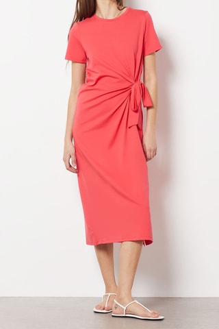 Robe droite Suzette - Saumon