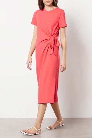 Robe droite Suzette - Saumon