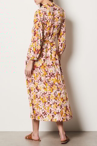 Robe midi - Multicolore