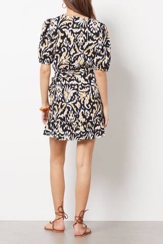 Robe portefeuille - Noir