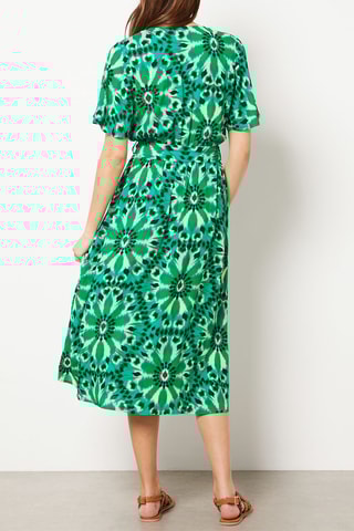 Robe midi - Vert