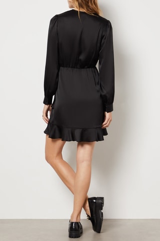 Robe volantée - Noir