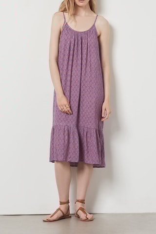 Robe midi - Violet