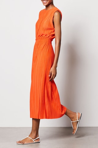 Robe midi - Orange