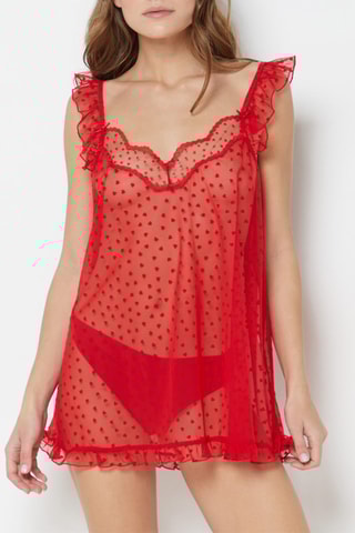 Nuisette Cuore - Rouge - Etam