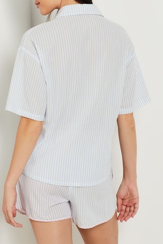 Chemisier de pyjama Briella - Ecru