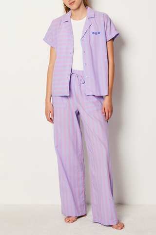 Chemisier de pyjama Bella - Violet