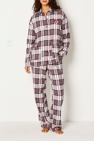 Chemisier de pyjama Grino - Ecru