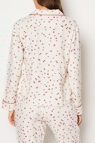 Chemisier de pyjama Gaetan - Ecru