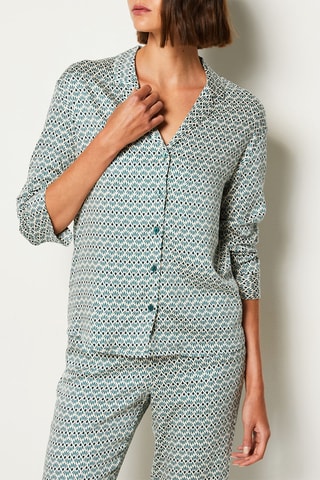 Chemisier de pyjama Bacco - Vert clair