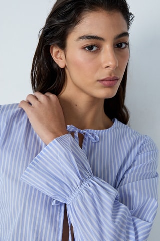 Chemisier Poppi - Ciel