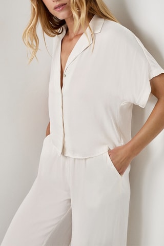 Chemisier Cheeta - Ecru