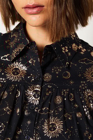 Chemisier Maissa - Noir