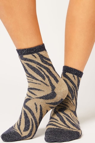 Chaussettes Ibrahim - Bleu marine