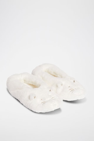 Chaussons Lulu - Blanc