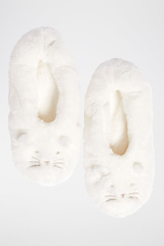 Chaussons Lulu - Blanc