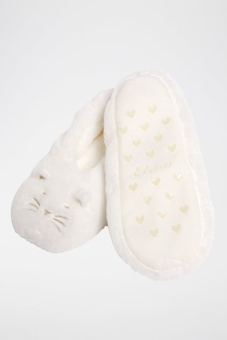Chaussons Lulu - Blanc