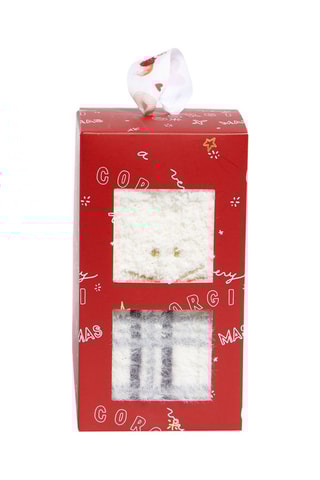 2 paires de chaussettes Greg - Gris clair