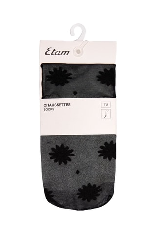 Chaussettes Glam Soleil - Noir