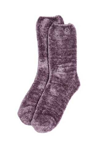 Chaussettes Satinenew - Mauve - Etam