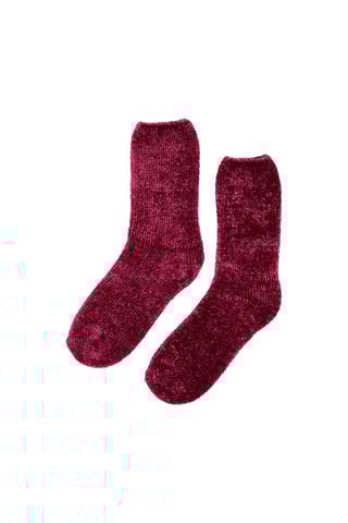 Chaussettes Satinenew - Fuchsia