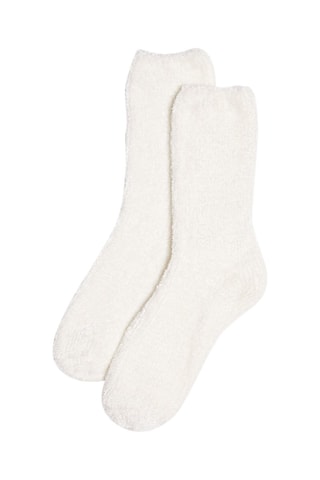 Chaussettes Satinenew - Rose poudré