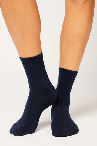 Chaussettes  - Fashion -  Bleu marine
