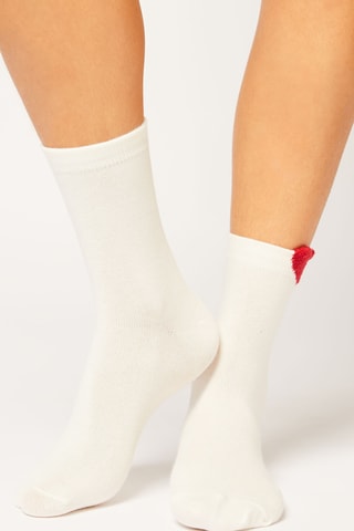 Chaussettes  - Fashion -  Écru