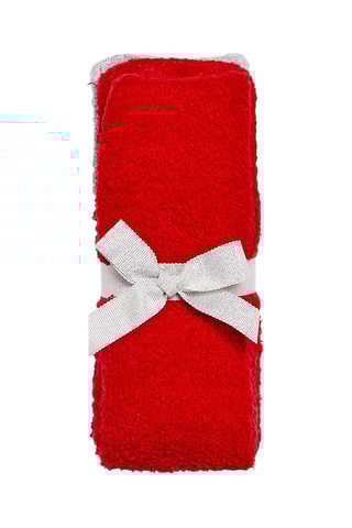 Lot de chaussettes  - Los Reyes -  Rouge et gris