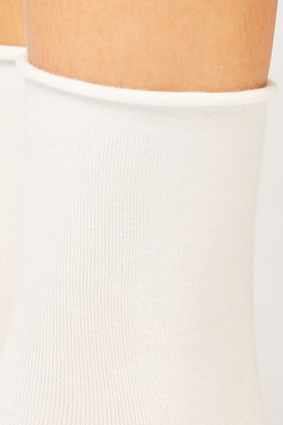 Chaussettes Midi - Blanc