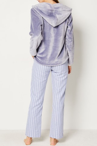 Pyjama 3 pièces Gero - Ciel et blanc