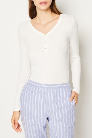 Pyjama 3 pièces Gero - Ciel et blanc