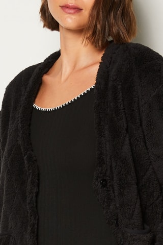 Pyjama 3 pièces Maylon - Noir et blanc