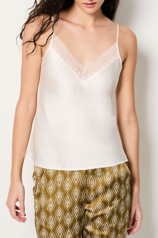 Pyjama 3 pièces Nex - Vert olive et blanc