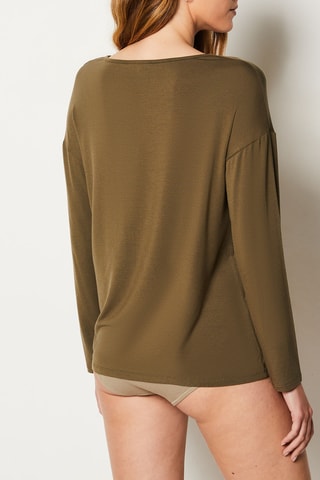 T-shirt Mody -  Kaki