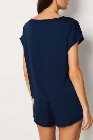 T-shirt Lupo -  Bleu marine