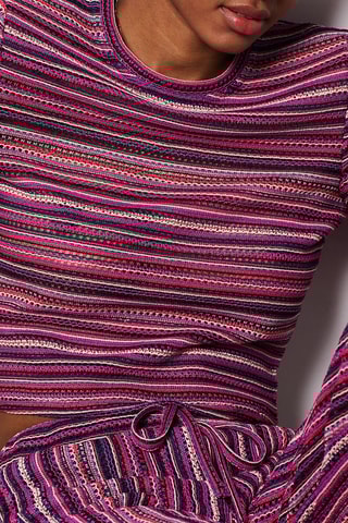 T-shirt - Rose et violet - Etam