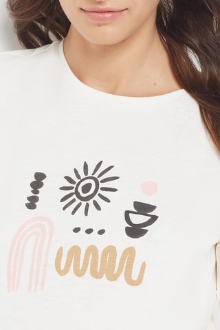 T-shirt Zanzibar - Ecru