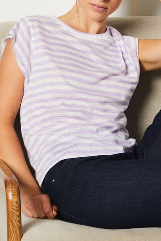 T-shirt Fidelle -  Mauve