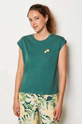 T-shirt - Citrus Garden -  Vert