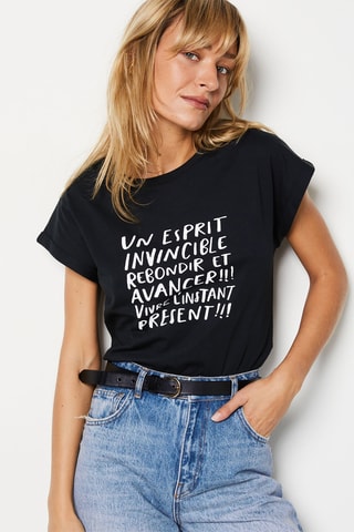 T-shirt - Invincibles -  Noir