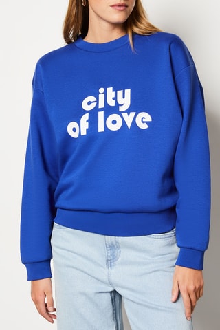 Sweat Felipe - Bleu roi